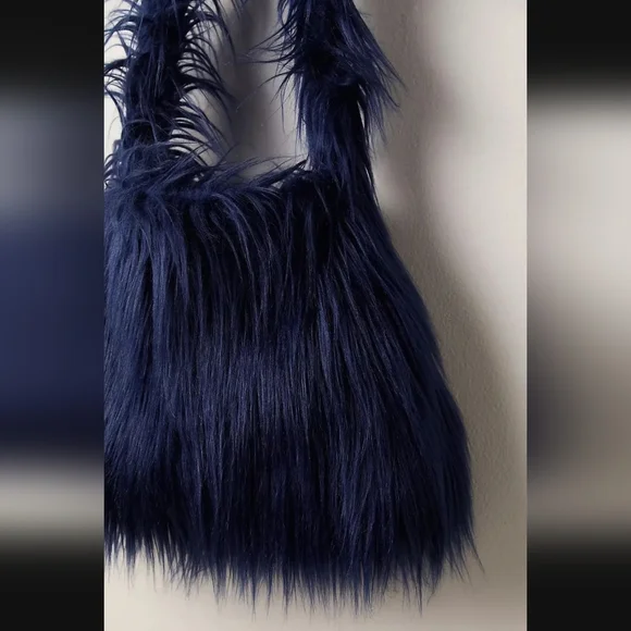 Free People Navy Shoulder Bag - Picture 3 of 4